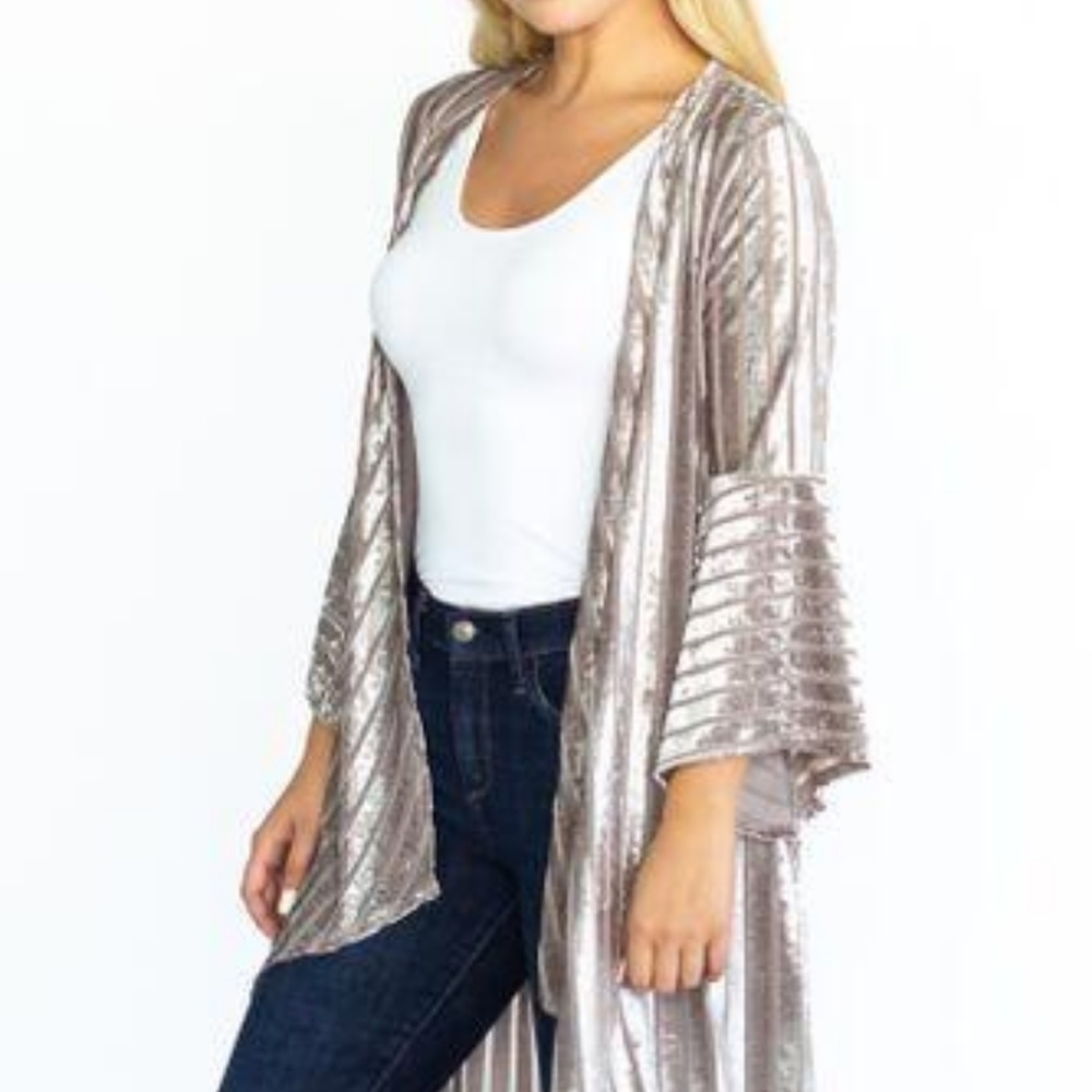 Velvet Swing Cardigan